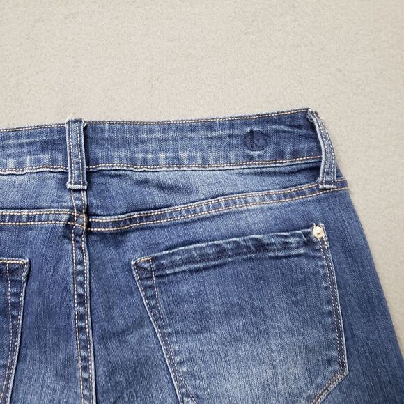 Kensie Jeans Blue High Rise Skinny Ankle Jeans Sz 6 - Picture 4 of 12